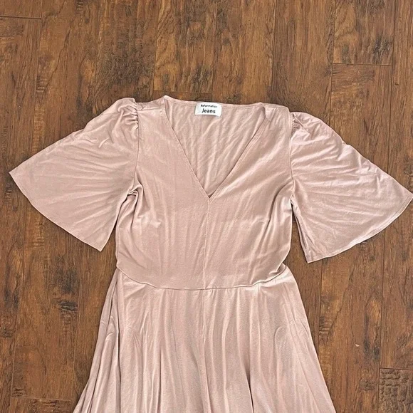 Reformation Blush Dress, Size XL - Picture 3 of 13